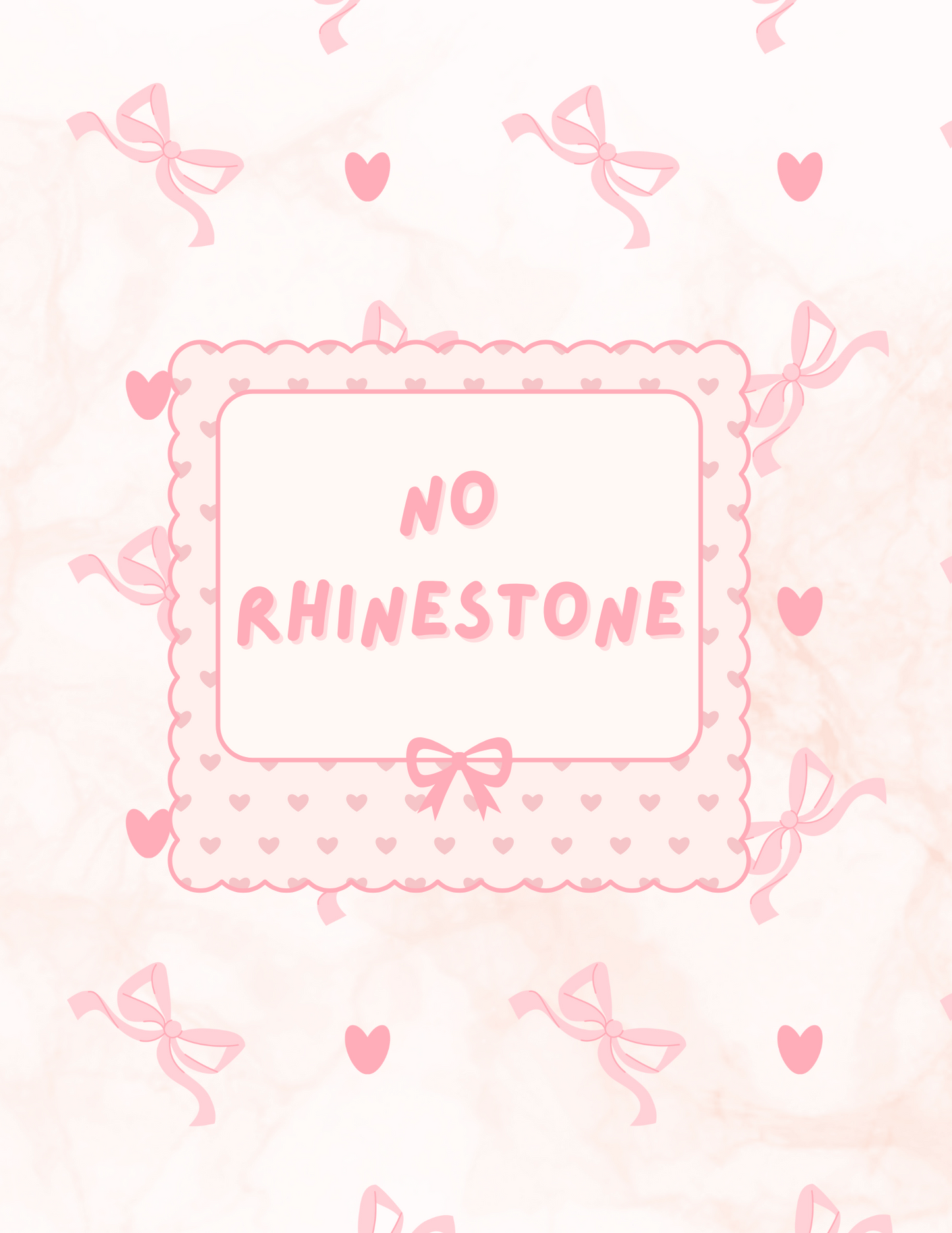 No Rhinestone