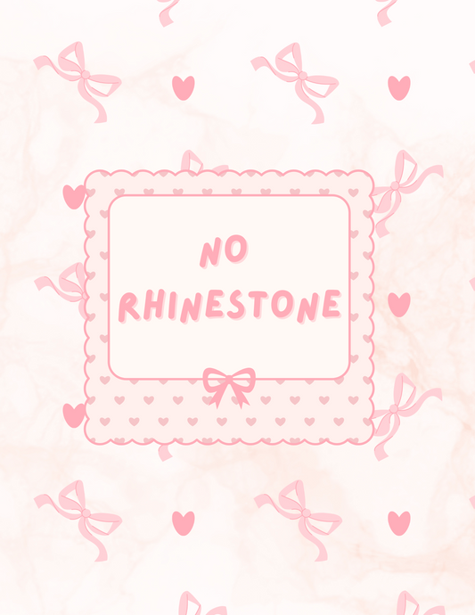 No Rhinestone