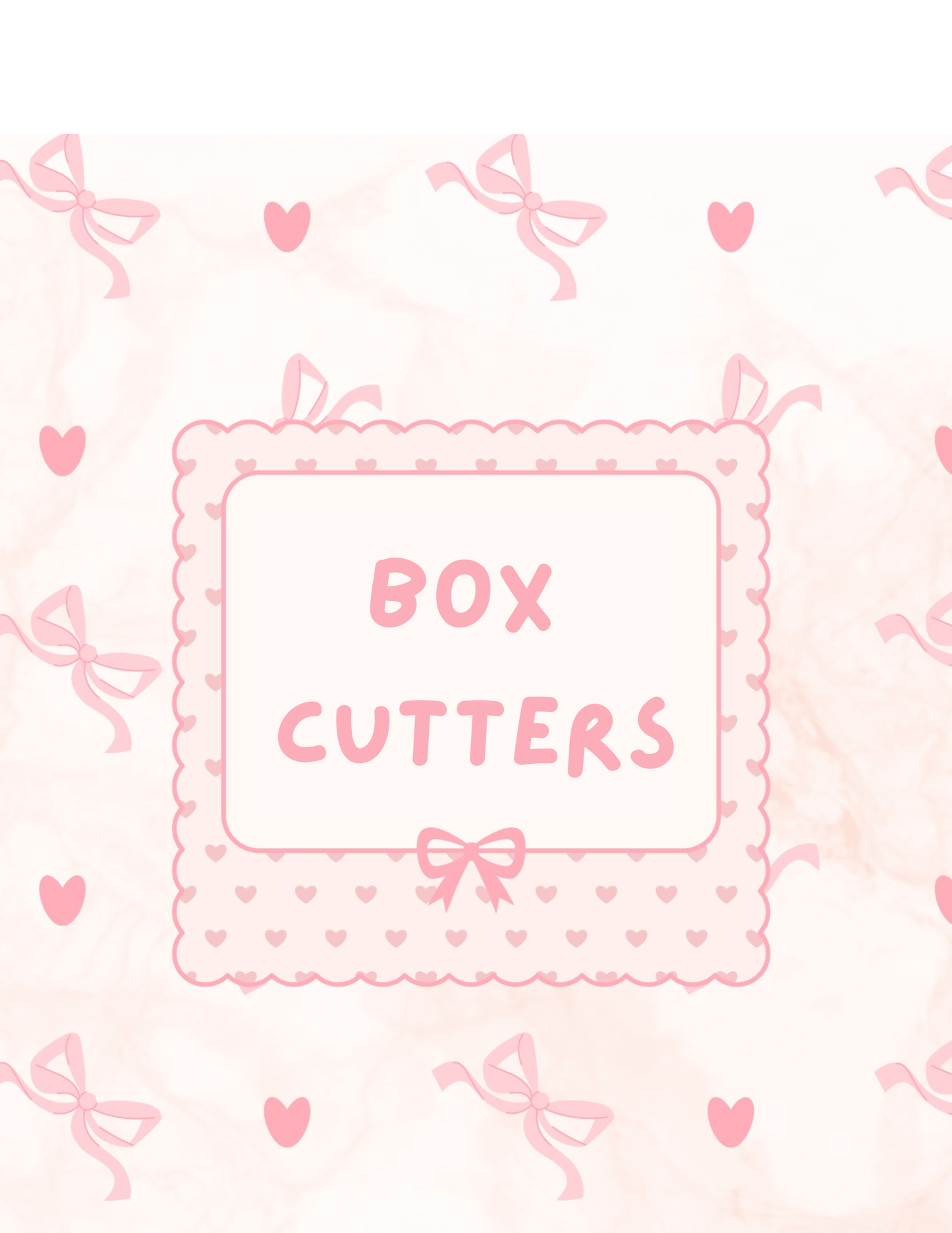 Box Cutters