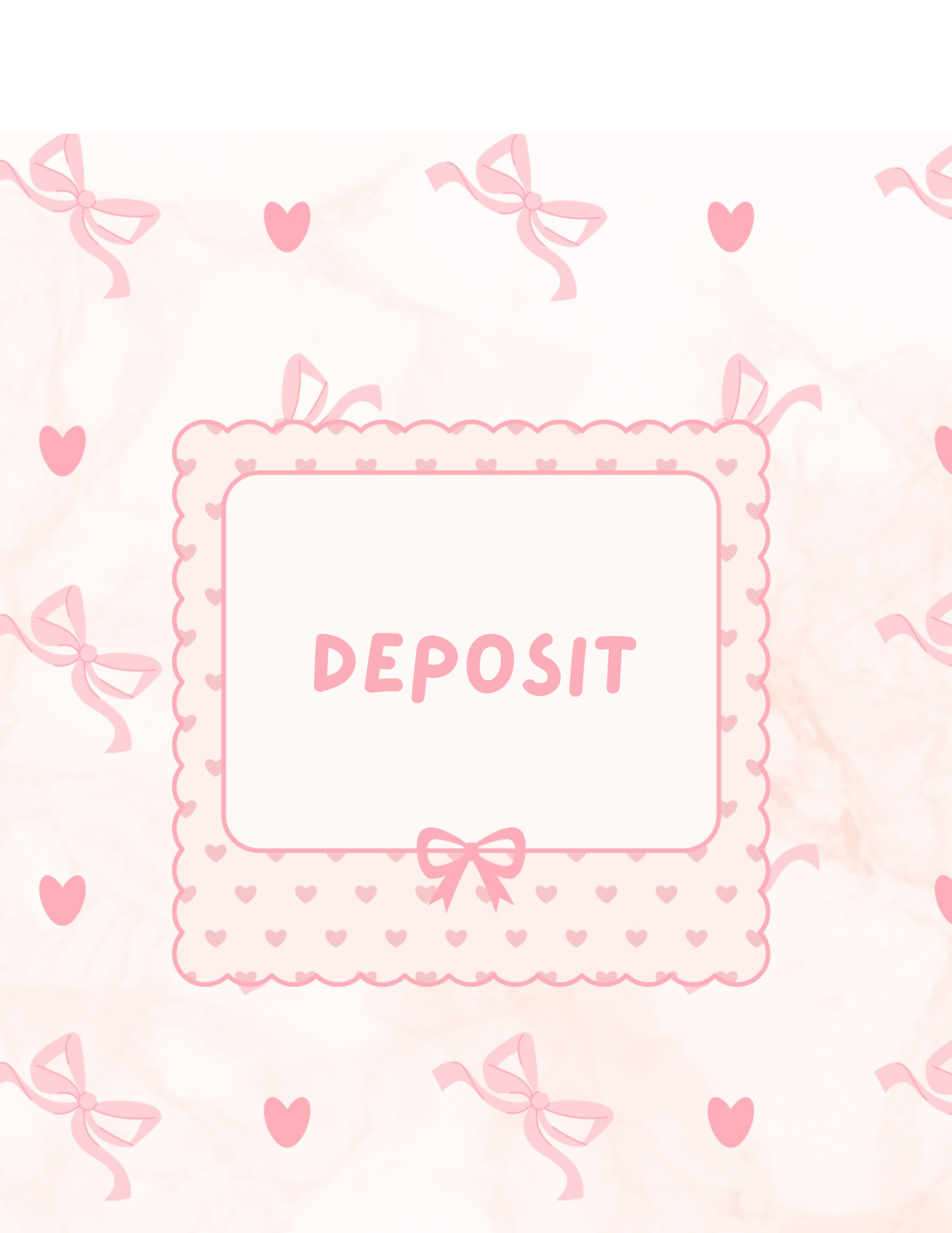 Deposit (non-refundable)